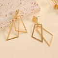 Women's Hanging Earrings in Modern Geometric Design Fashion Glam