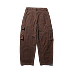 Unisex Wide Cargo Pants in Baggy Cut with Low Crotch, Patch Flap Pockets, and Clean Finish Fashion Glam