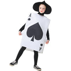 Men's playing cards costume with detailed design and shoulder straps Fashion Glam