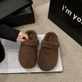 Women's Quilted Teddy Slippers with Fold and Padded Comfort Footbed Fashion Glam