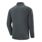 Men's Lightweight Performance Fleece Pullover with Quarter Zip and Chest Pocket Fashion Glam