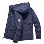 Men's Ultra-Light Hooded Field Jacket with Mesh Lining and Multiple Pockets Fashion Glam
