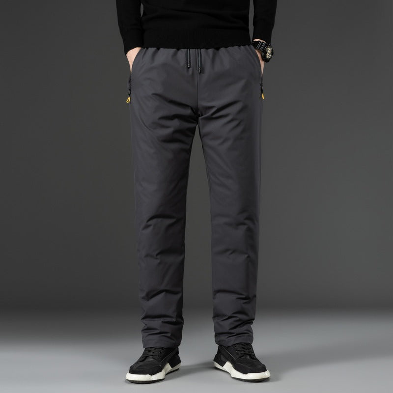 Men's Technical Jogging Pants with High Comfort Waistband, Tapered Cut and Stretch Fabric Fashion Glam