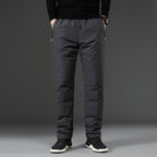 Men's Technical Jogging Pants with High Comfort Waistband, Tapered Cut and Stretch Fabric Fashion Glam