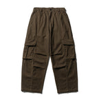Men's Wide Utility Cargo Pants in Baggy Cut with Multiple Pockets and Reinforced Knee Areas Fashion Glam