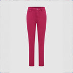 Women High-waisted Thermo-Sculpting Skinny Jeans with Fleece Lining and Shaping Stretch Band Fashion Glam