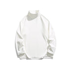 Unisex Oversize Roll Neck Sweatshirt made of soft cotton blend with raglan sleeves Fashion Glam