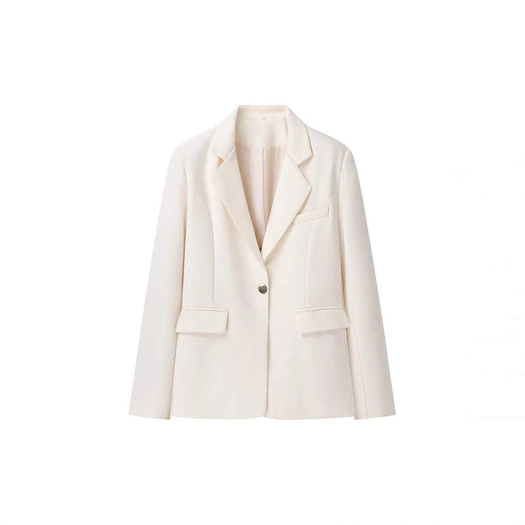 Women's Boucle Two-Piece with Tailored Longline Blazer, Heart-Shaped Bustier, and High-Waisted Shorts Fashion Glam