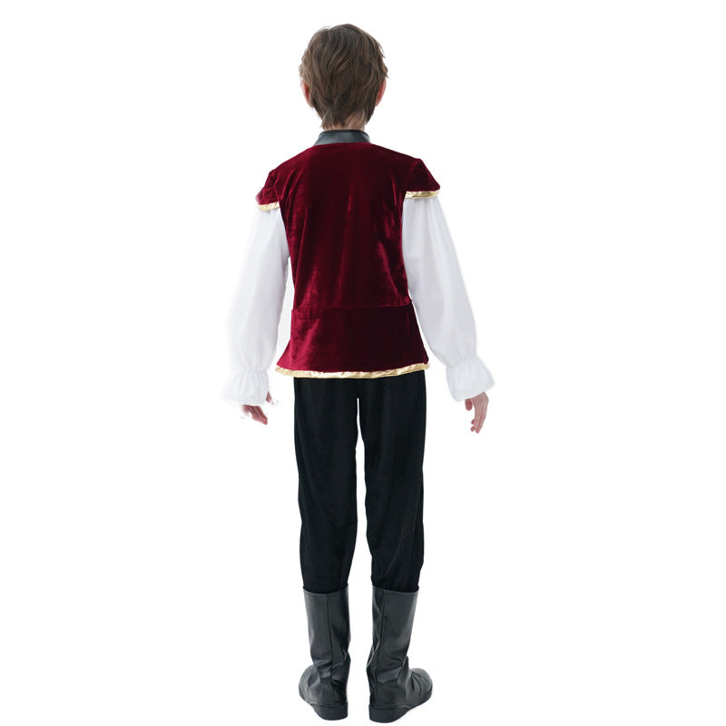 Boys Renaissance Costume Fashion Glam