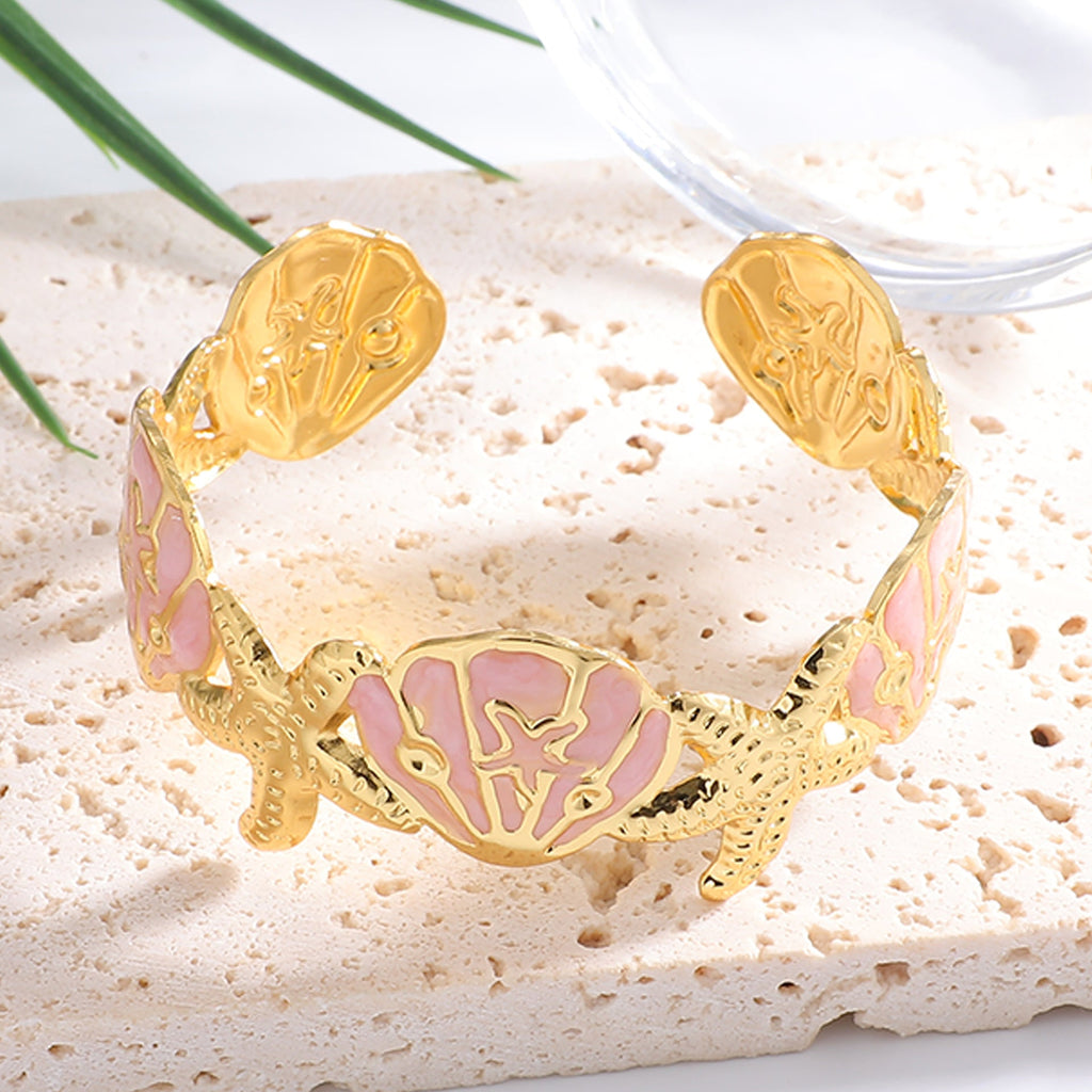 Ladies Elegant Wave-Shaped Bracelets Fashion Glam