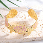 Ladies Elegant Wave-Shaped Bracelets Fashion Glam