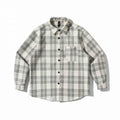 Unisex Boxy Checked Flannel Overshirt with Soft Nap and Chest Pocket Fashion Glam