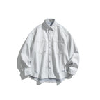 Unisex Oversize Denim Shirt Jacket in Vintage Look Fashion Glam