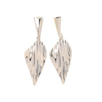 Women's Hanging Earrings in Stylish Leaf Design Fashion Glam