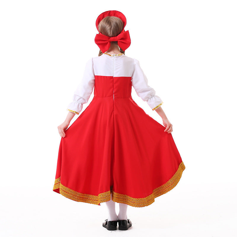 Girl Traditional Party Dress Fashion Glam