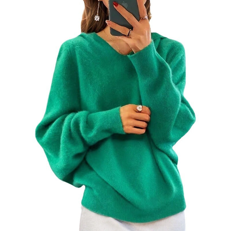 Women cozy Cashmere Sweater Fashion Glam