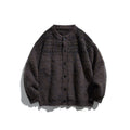 Women Chunky Knit Oversized Cardigan with Mohair Look and Round Neckline Fashion Glam