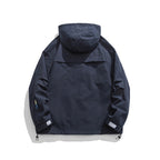 Unisex Oversize-Utility-Jacket with Hood, multifunctional flap pockets and drawstring Fashion Glam