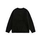 Unisex Boxy fine knit pullover with half Henley opening, round neck and ribbed finishes Fashion Glam