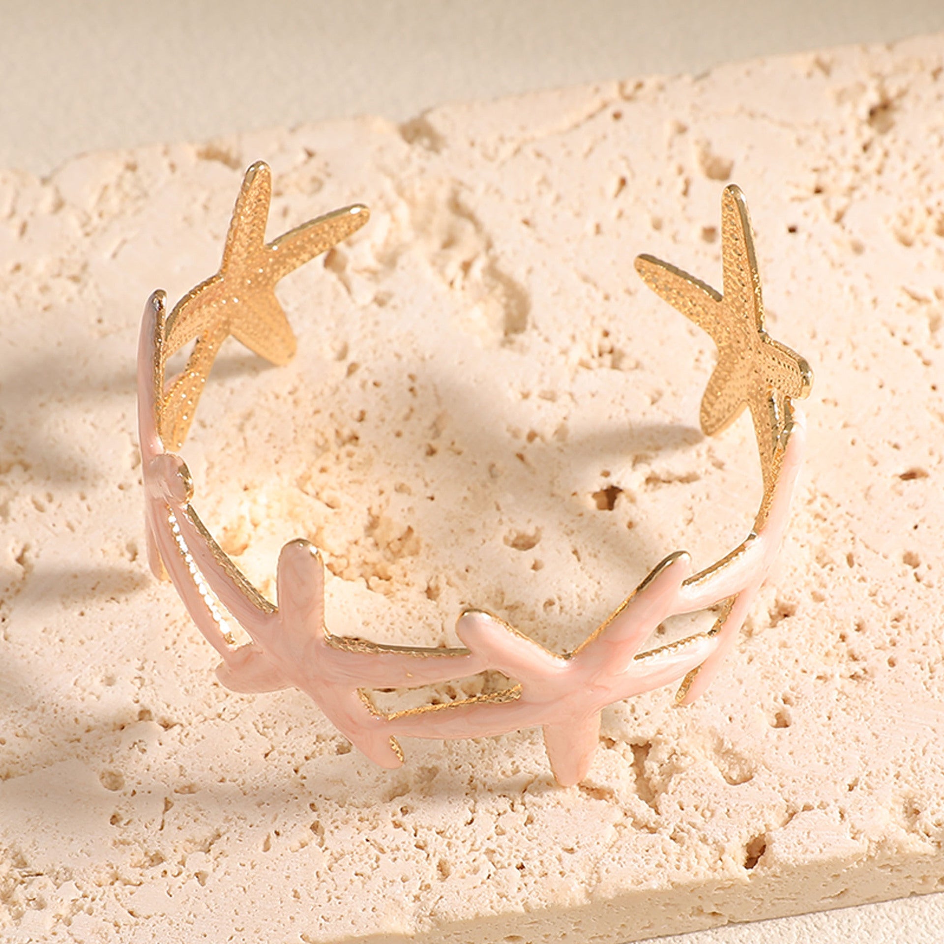 Ladies bracelet with intricate starfish design Fashion Glam