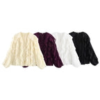 Ladies Playful Chiffon Blouse with Layered Ruffles and Button Placket Fashion Glam