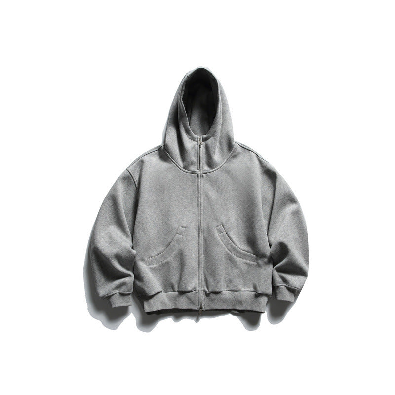 Unisex Oversize Zip-Hoodie with high collar and kangaroo pockets Fashion Glam