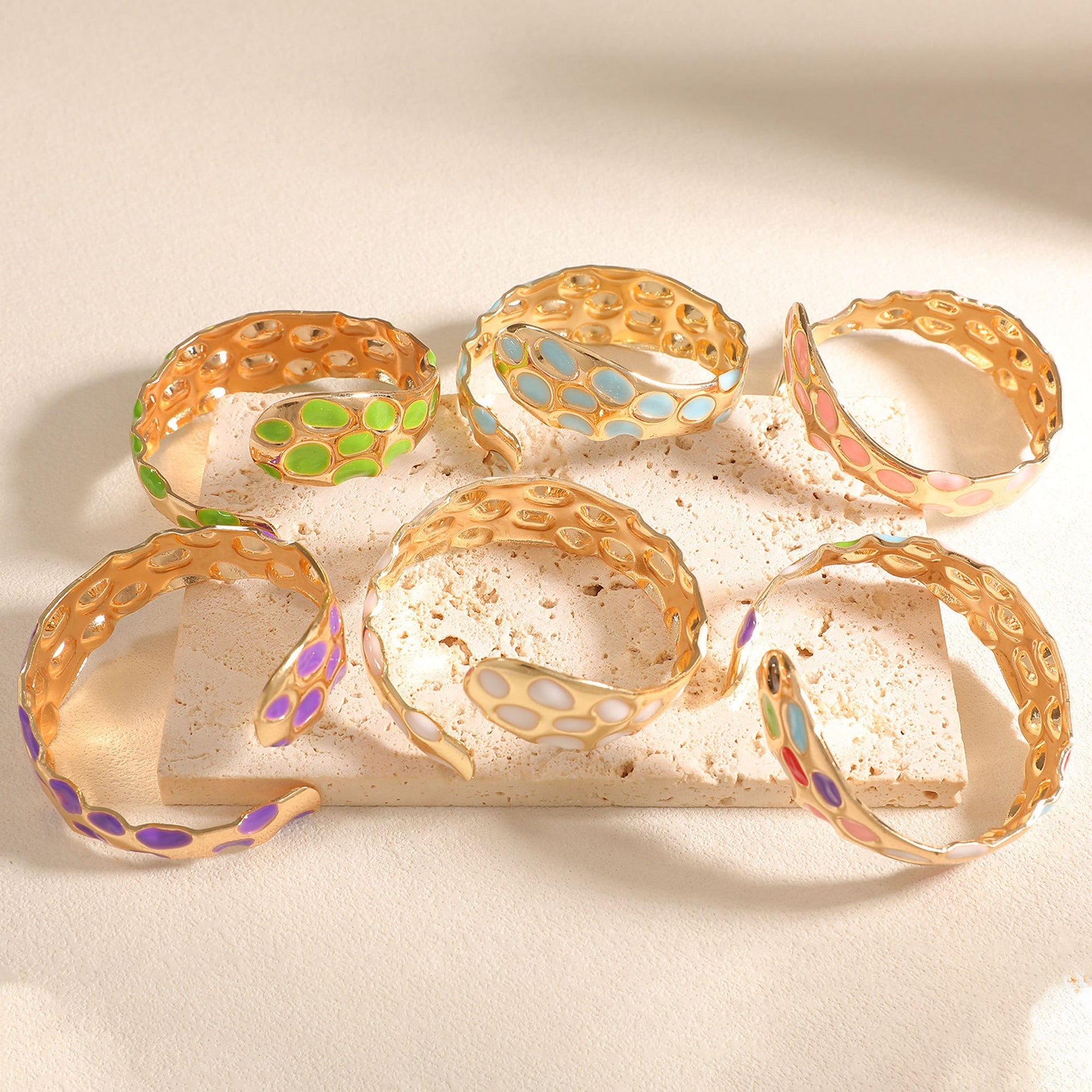 Ladies Open Bangle in Elegant Snake Design Fashion Glam