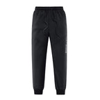 Men's Sportive Jogging Pants in Tapered Fit with Drawstring and Elastic Cuffs Fashion Glam