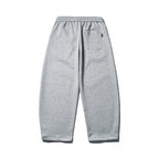 Men's loose-fitting sweatpants with elastic drawstring waistband and cropped leg Fashion Glam