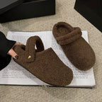 Women's Quilted Teddy Slippers with Fold and Padded Comfort Footbed Fashion Glam