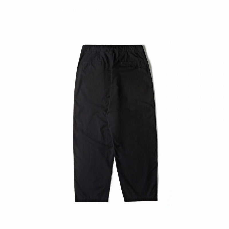 Unisex Light Technical Pants with Elastic Waistband, Integrated Adjustment Strap and Tapered Leg Opening Fashion Glam