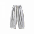 Unisex Wide Relaxed Jogging Pants made of French Terry with high elastic waistband and drawstring Fashion Glam
