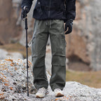 Men's Robust Water-Repellent Trekking Pants with Cargo Pockets Fashion Glam