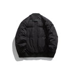 Unisex Boxy padded bomber jacket with ribbed cuffs and boxy silhouette Fashion Glam