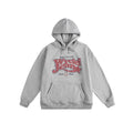 Unisex Oversize Hoodie with Vintage Logo Print and Kangaroo Pocket Fashion Glam