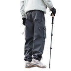 Men's Technical Outdoor Cargo Pants with Multi-Functional Pockets and Stretch Inserts Fashion Glam