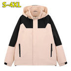 Men's water-repellent technical urban hoodie jacket with ergonomic hood, concealed zipper, and seam-sealed utility pockets Fashion Glam