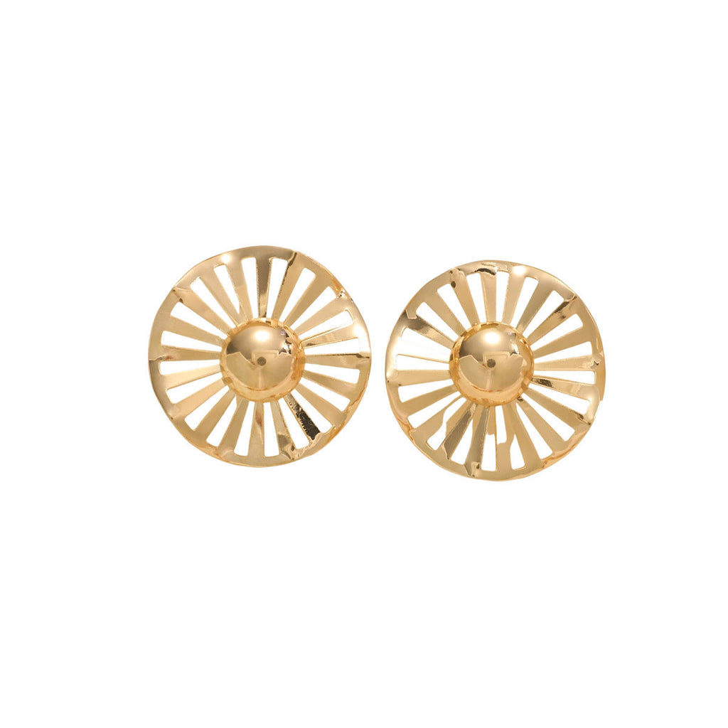 Ladies fashionable statement earrings with luxurious, geometric design Fashion Glam