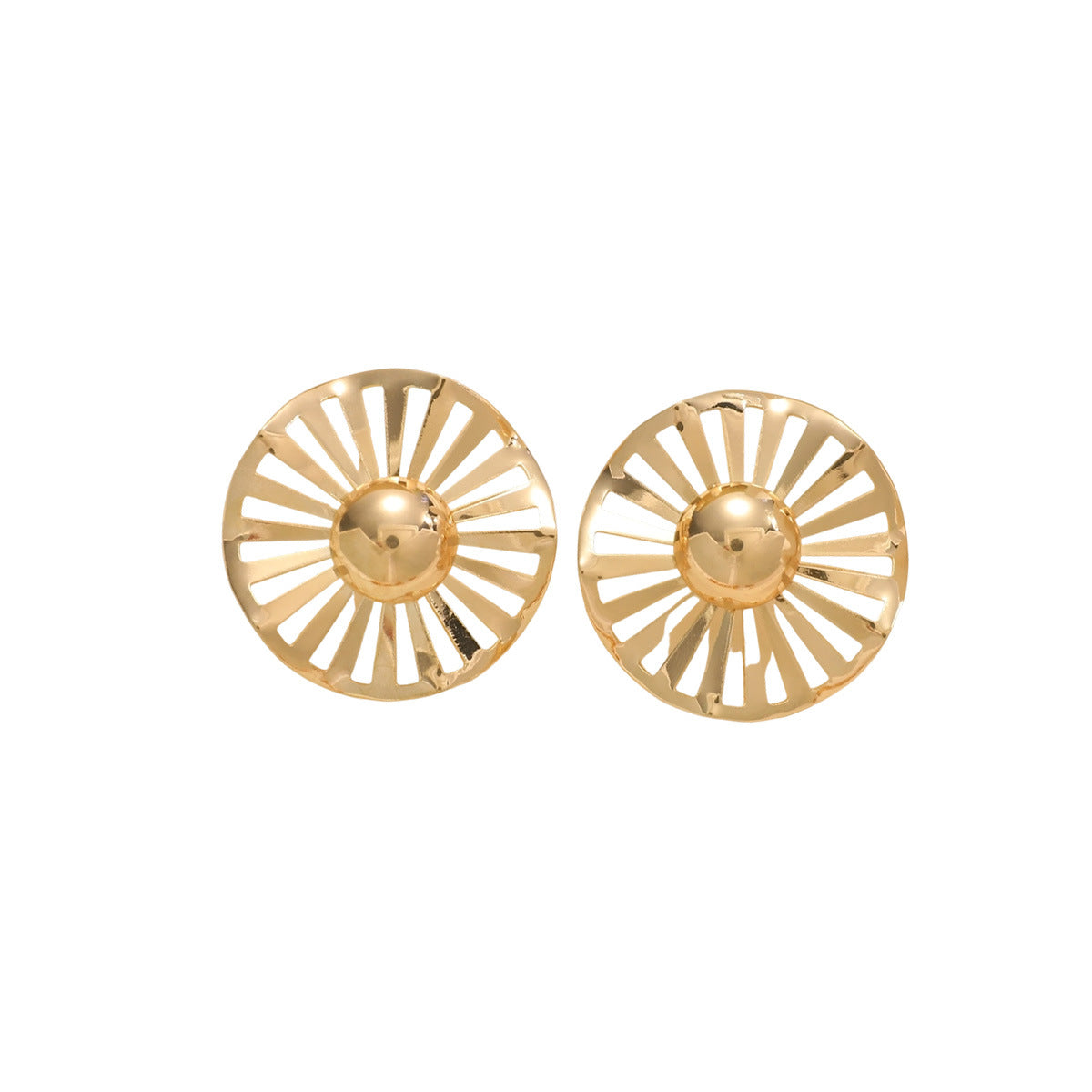 Ladies fashionable statement earrings with luxurious, geometric design Fashion Glam