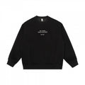 Unisex Oversized Sweatshirt with minimalist chest embroidery and ribbed hem Fashion Glam