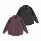 Unisex Oversize Shirt Jacket with boxy cut, shirt collar and patch breast pocket Fashion Glam