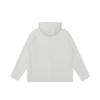 Unisex Light Hoodie Zip Jacket made of technical fleece with raglan sleeves Fashion Glam