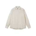 Men's Casual Long Sleeve Relaxed Fit Leisure Shirt made of Linen-Cotton Mix with Chest Pocket Fashion Glam