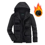 Men's Expedition Field Jacket with warming teddy fleece lining and organizer pockets Fashion Glam