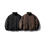 Unisex short boxy isolation jacket with diagonal flap pocket detail and elastic hem Fashion Glam