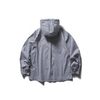 Unisex Oversized Hoodie Overshirt made of cotton blend with chest flaps and continuous button placket Fashion Glam