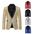 Men's glamorous sequin blazer with modern cut Fashion Glam