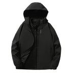 Men's three-layer waterproof outdoor softshell jacket with detachable fleece inner jacket Fashion Glam