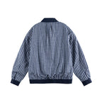 Men's lightweight nylon blouson in boxy cut with stand-up collar and patch flap pockets Fashion Glam