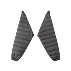 Unisex Lightly Padded Hooded Jacket with Two-Way Zipper and Adjustable Hem Fashion Glam